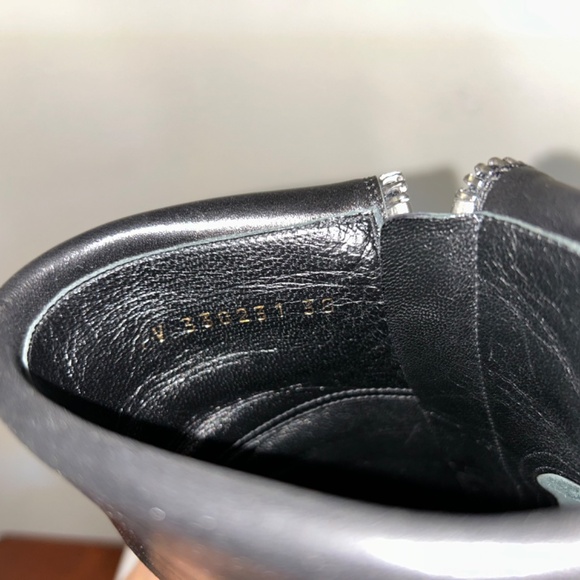 Saint Laurent | JANIS 80mm | Seta Calf Nero | 38 - Picture 8 of 13